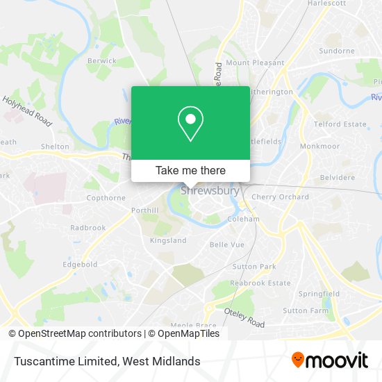 Tuscantime Limited map