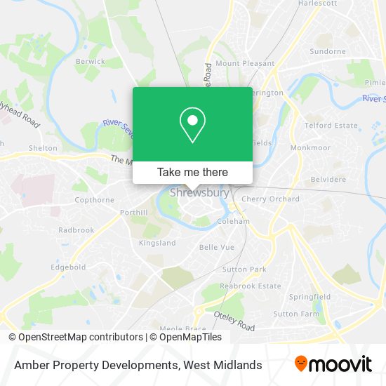 Amber Property Developments map