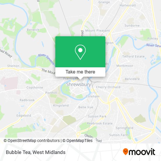 Bubble Tea map