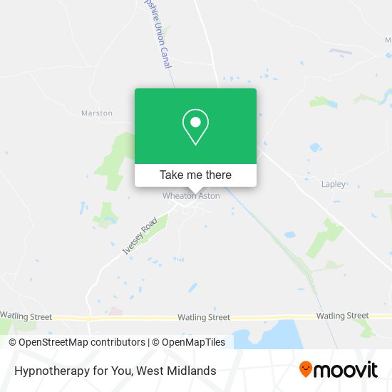 Hypnotherapy for You map