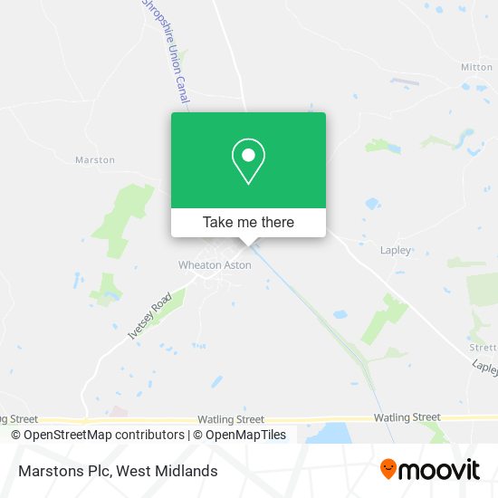Marstons Plc map
