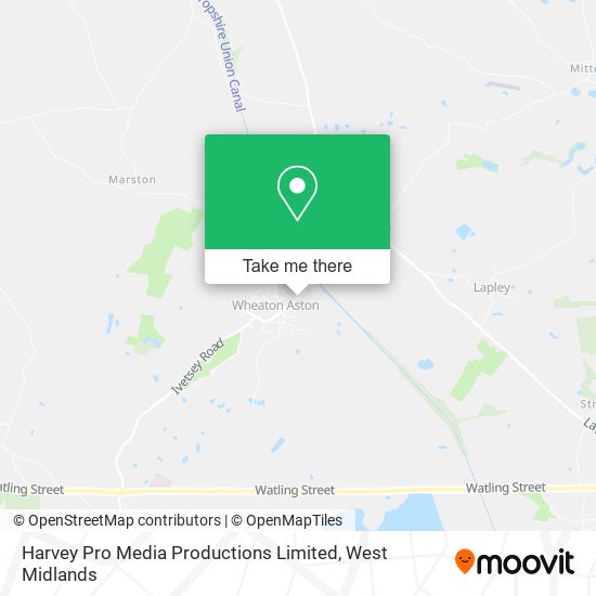 Harvey Pro Media Productions Limited map