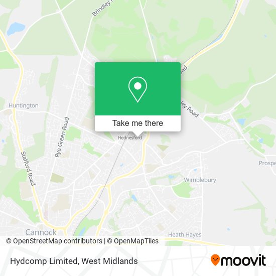 Hydcomp Limited map