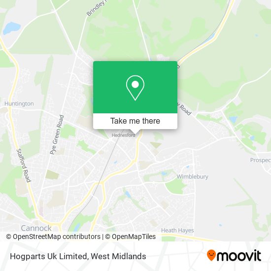 Hogparts Uk Limited map