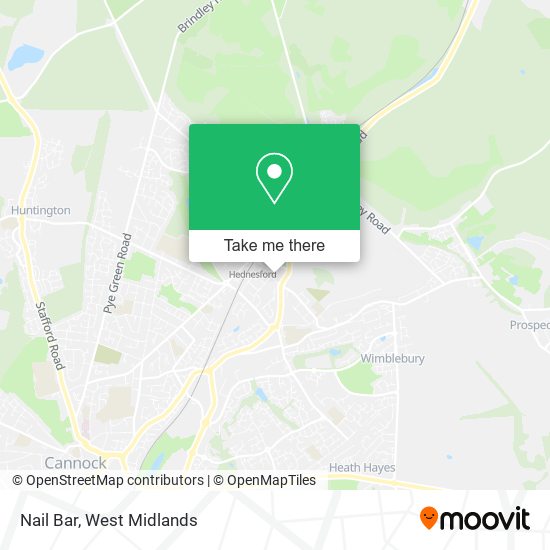 Nail Bar map