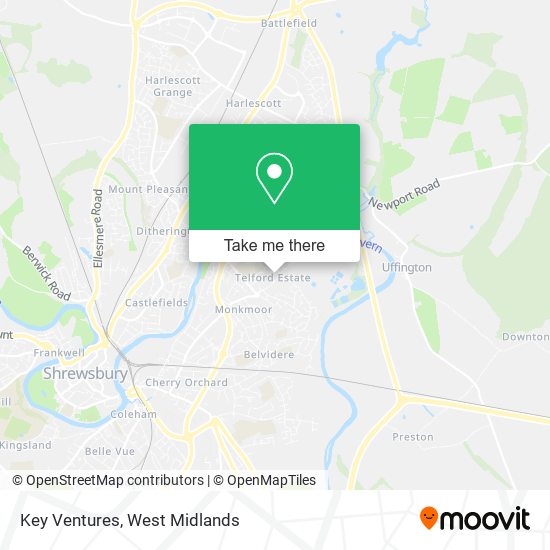 Key Ventures map