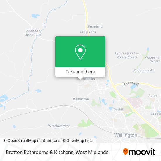 Bratton Bathrooms & Kitchens map
