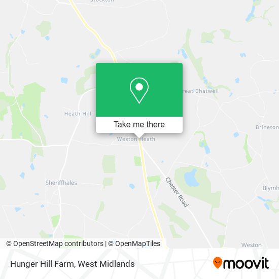 Hunger Hill Farm map
