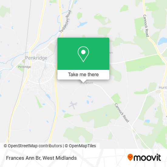 Frances Ann Br map