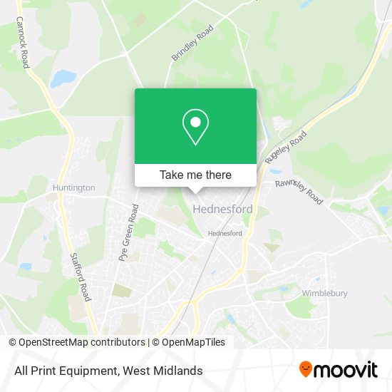 All Print Equipment map