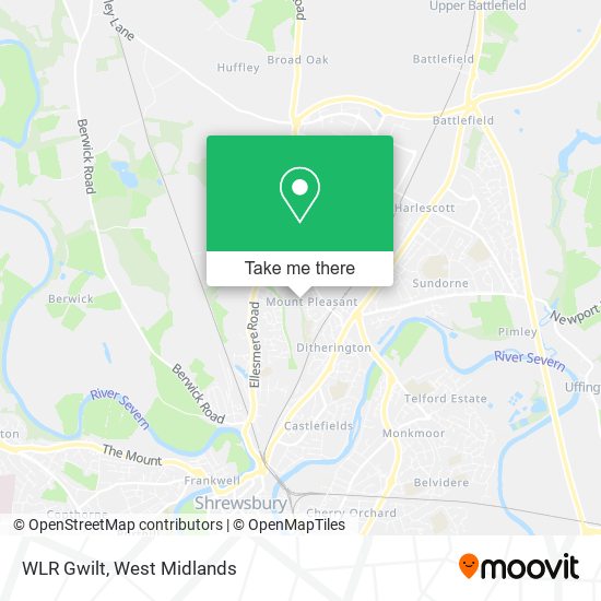 WLR Gwilt map