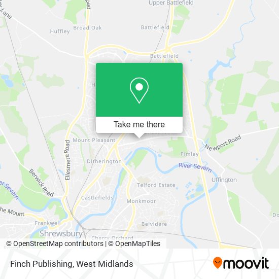 Finch Publishing map