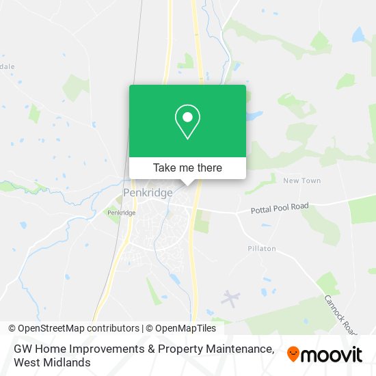 GW Home Improvements & Property Maintenance map