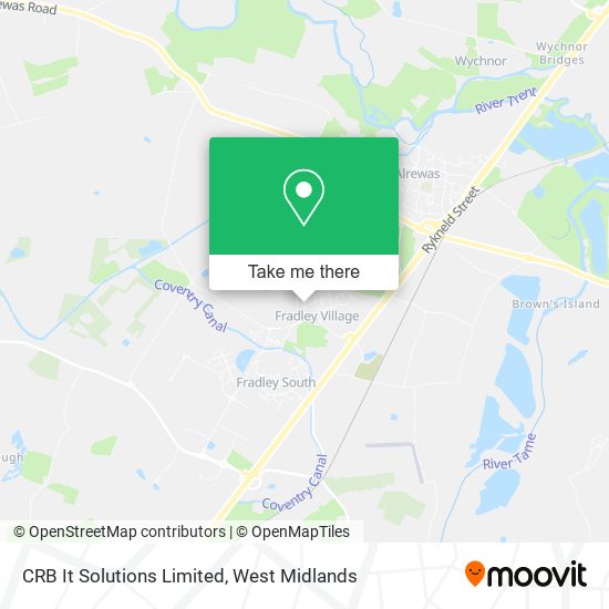 CRB It Solutions Limited map
