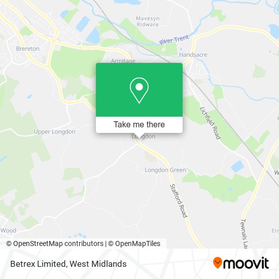 Betrex Limited map