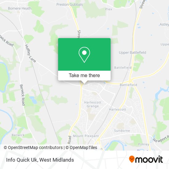 Info Quick Uk map