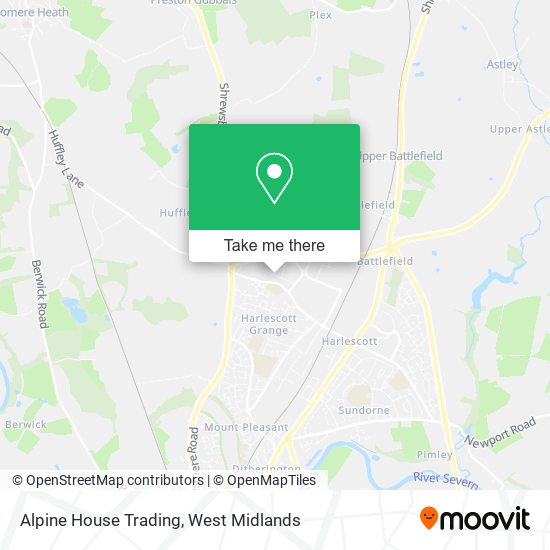Alpine House Trading map