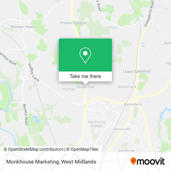 Monkhouse Marketing map