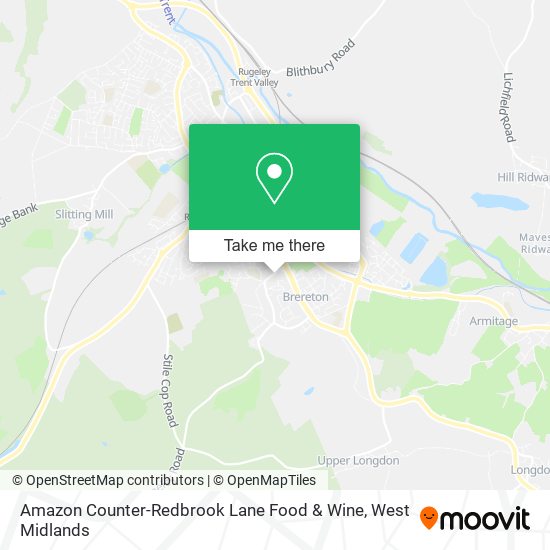 Amazon Counter-Redbrook Lane Food & Wine map