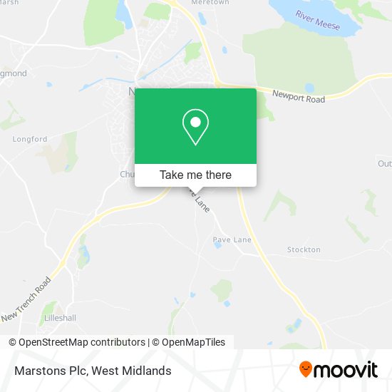 Marstons Plc map