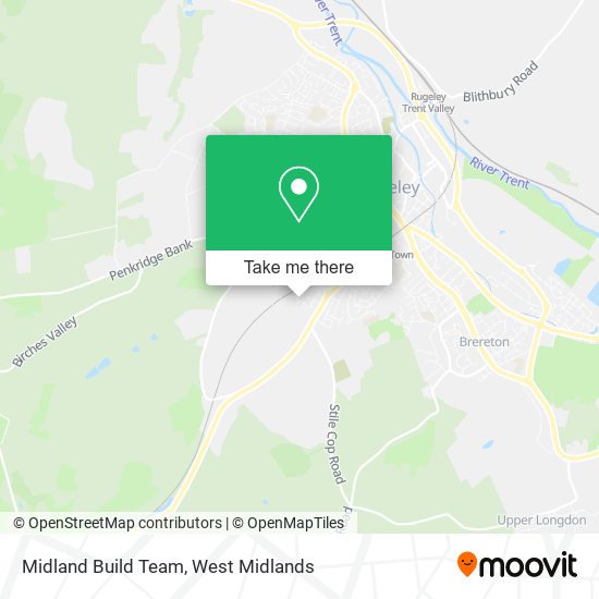 Midland Build Team map