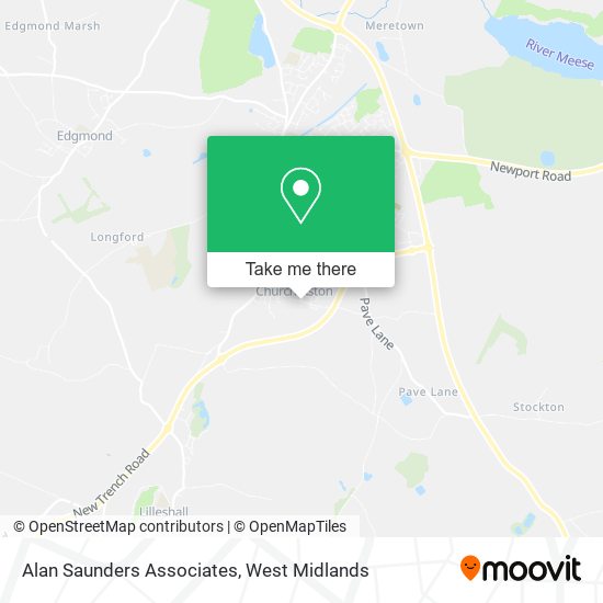 Alan Saunders Associates map