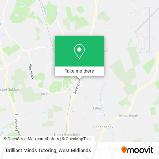 Brilliant Minds Tutoring map