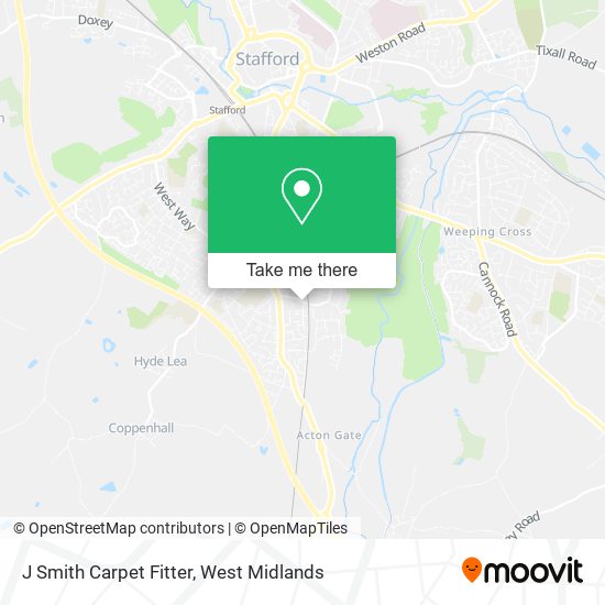 J Smith Carpet Fitter map
