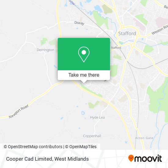 Cooper Cad Limited map