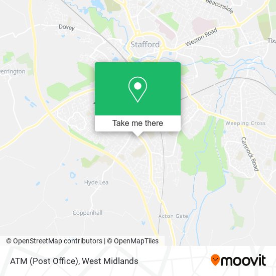 ATM (Post Office) map