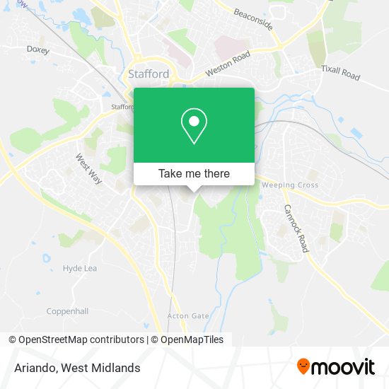 Ariando map