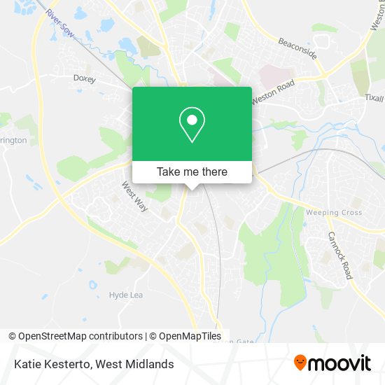 Katie Kesterto map