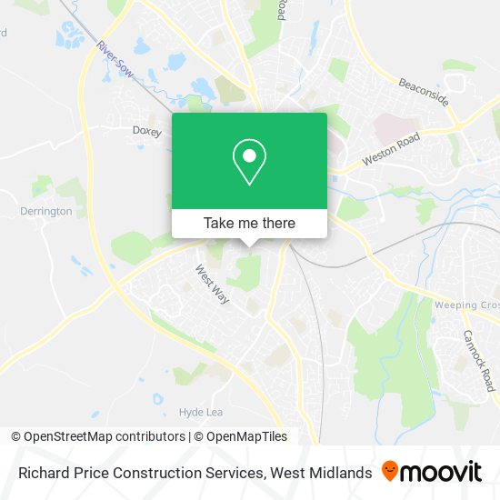 Richard Price Construction Services map