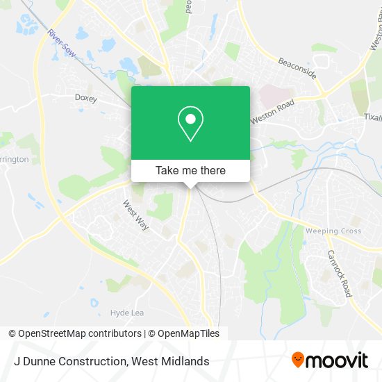 J Dunne Construction map