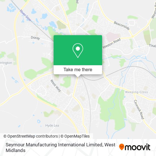 Seymour Manufacturing International Limited map