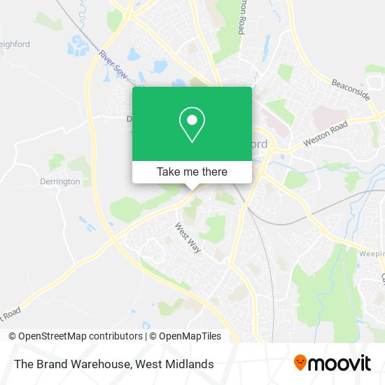 The Brand Warehouse map
