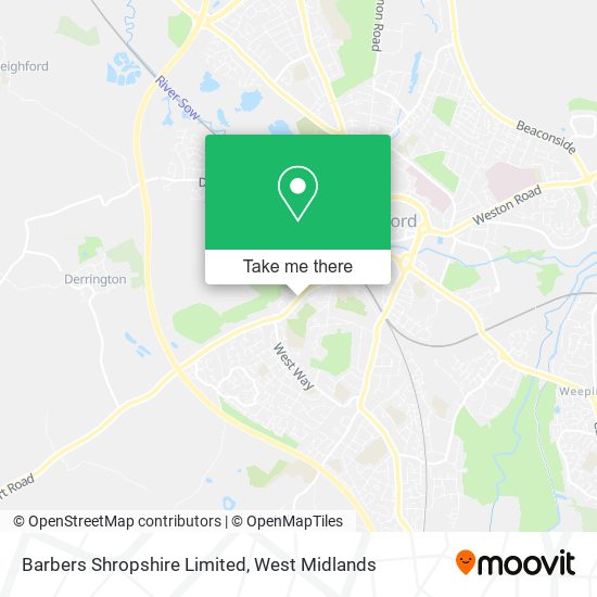 Barbers Shropshire Limited map