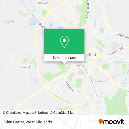 Sian Carter map