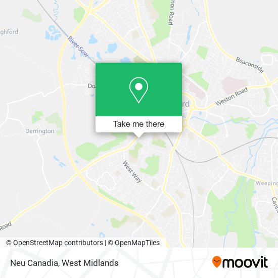 Neu Canadia map