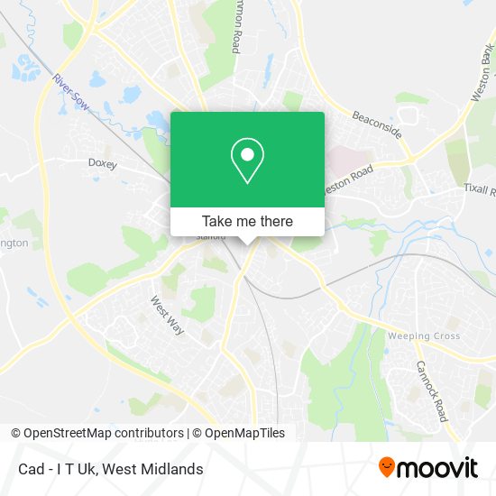 Cad - I T Uk map