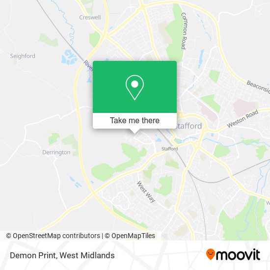 Demon Print map