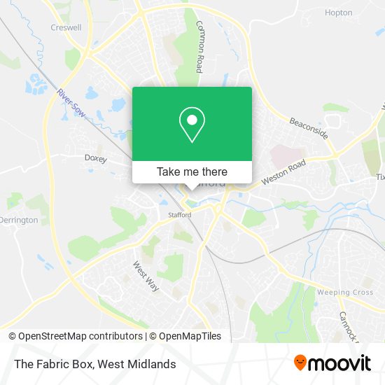 The Fabric Box map