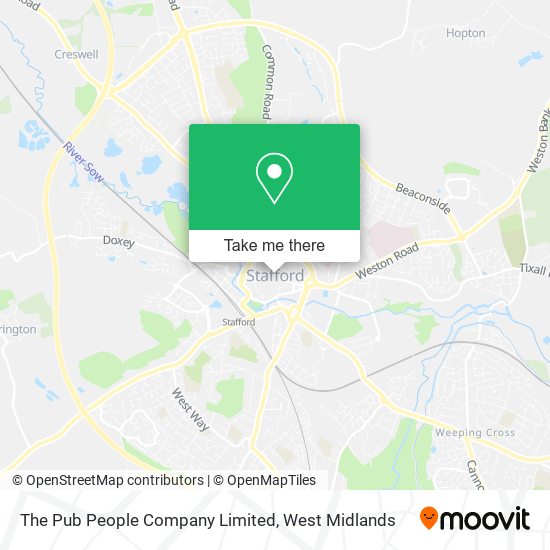 The Pub People Company Limited map