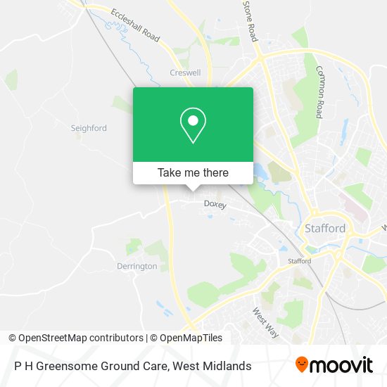 P H Greensome Ground Care map