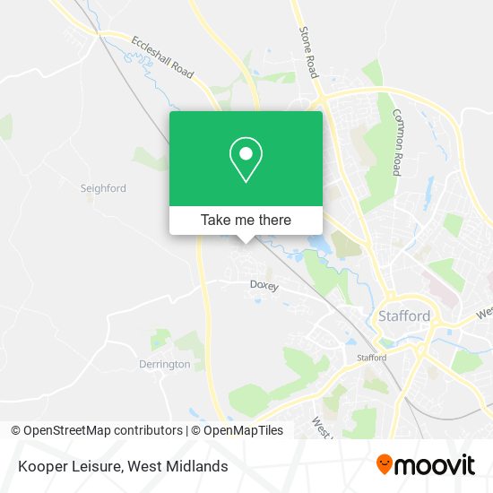 Kooper Leisure map