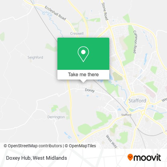 Doxey Hub map