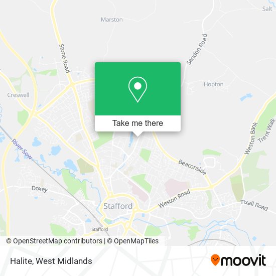 Halite map