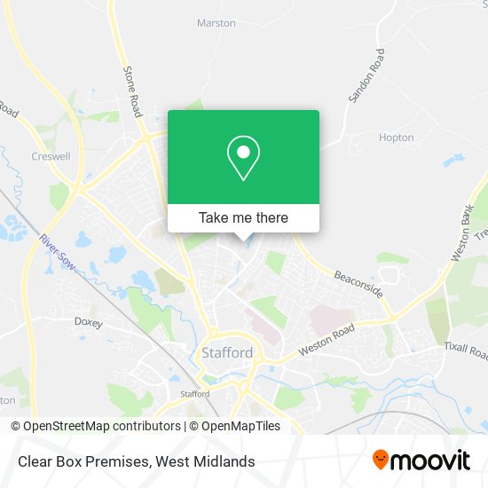 Clear Box Premises map