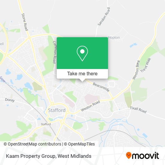 Kaam Property Group map