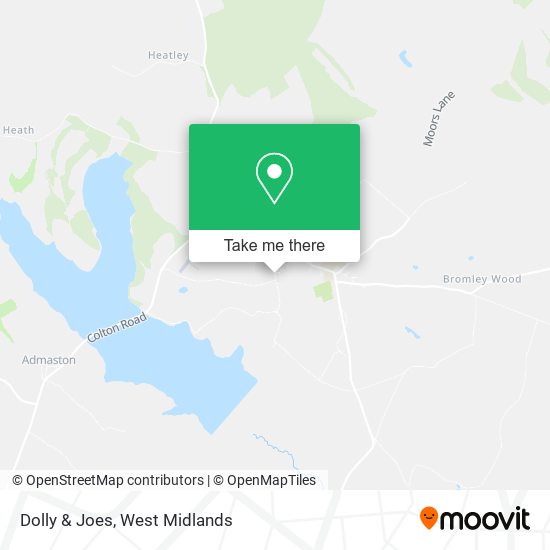 Dolly & Joes map
